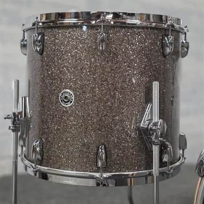 Used Gretsch Brooklyn 4pc Drum Set Twilight Glass - Very Good image 3