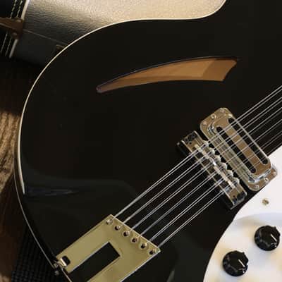 Mint! 2006 Rickenbacker 360/12C63 Semi-Hollow Electric Guitar Jetglo + OHSC image 4