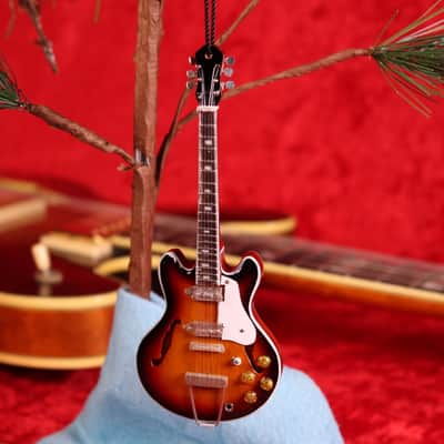 Axe Heaven 60"s Epiphone Casino - 6" Holiday Ornament image 1