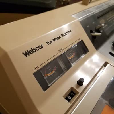 Sankei Rare Entertainer TCH-8800 Drum Machine Synth Keyboard Mixer Amp Radio Tape Player Recorder The Music Machine Webcor 1978 - Tan and black plastic image 3
