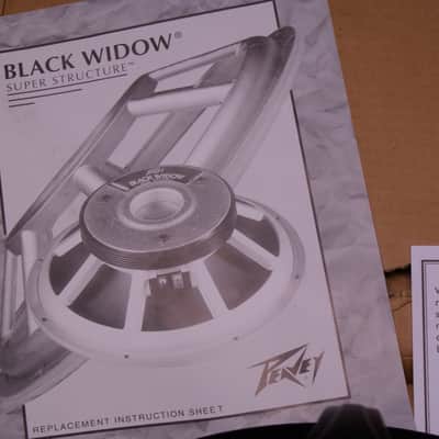 Peavey Black Widow 15" Replacement Basket Black image 3