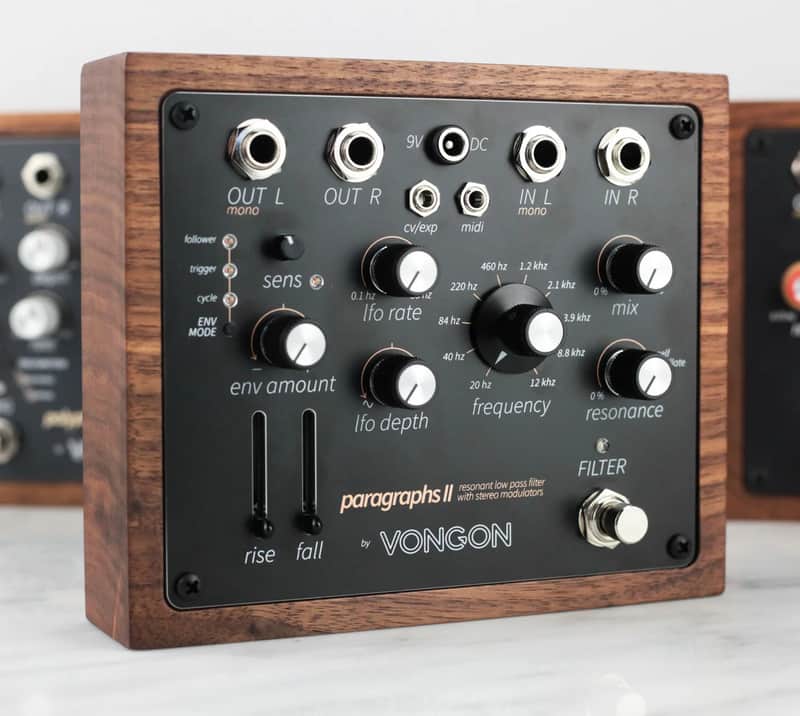 Paragraphs II Resonant low pass filter with stereo modulators image 1