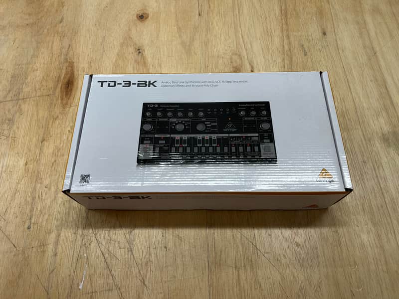 Behringer TD-3 Analog Bass Line Synthesizer 2019 - Present - Silver image 1