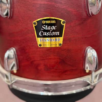 Yamaha Stage Custom 12x8 Rack Tom — Red image 2