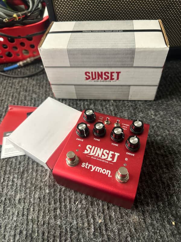 Strymon Sunset Dual Overdrive 2017 - Present - Red image 1