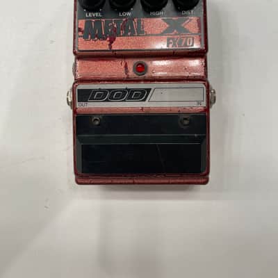 DOD Digitech FX70 Metal X Distortion Corrosion Rare Vintage Guitar Effect Pedal image 1
