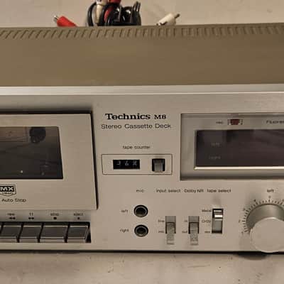 Technics RS-M8 Cassette Tape Deck w Front Microphone Inputs - Tested image 3