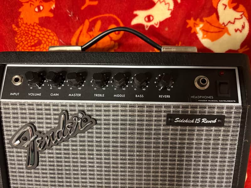 Fender Sidekick 15 Reverb 85-95 - Black image 1