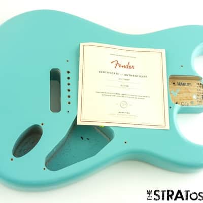 Fender Stratocaster ERIC JOHNSON Strat BODY, American Nitro Tropical Turquoise image 2