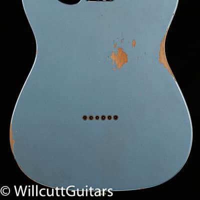 Fender Custom Shop 1964 Telecaster Relic Aged Ice Blue Metallic (683) image 4