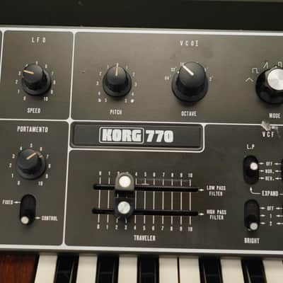 Korg 770 Monophonic Analog Synthesizer #59315 Bild 5