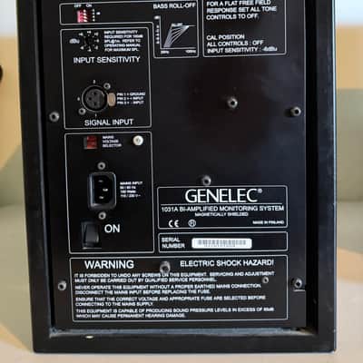 Pair of Genelec 1031-A 2010's - Black image 7