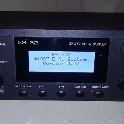 E-MU ESI-32 / 2000 / 4000 LCD Display -  Blue characters on white bkg 14+2 pin connector