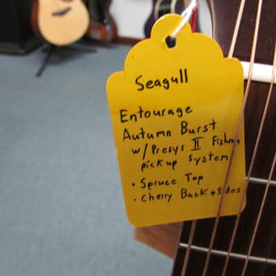 Seagull Guitars Entourage CW Acoustic-Electric Guitar with Presys  - Autumn Burst *FREE SHIPPING!!! image 10