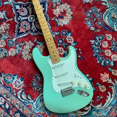 Custom Shop Fender 57' Reissue Stratocaster 1988 Surf Green image 1