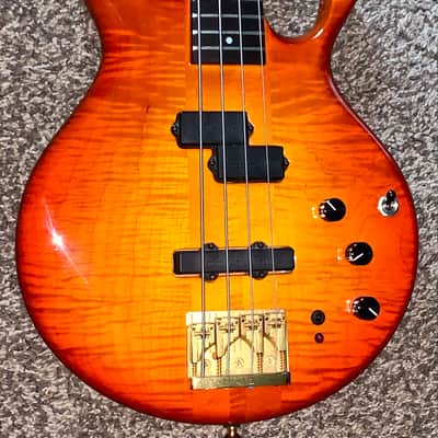 Vintage 1988 Pedulla  mvp electric bass guitar made in the usa ohsc image 4