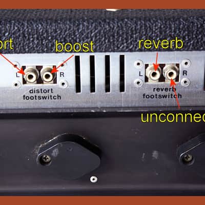 dpFX Pedals - Footswitch for Sunn Concert Lead (RCA Version) image 2
