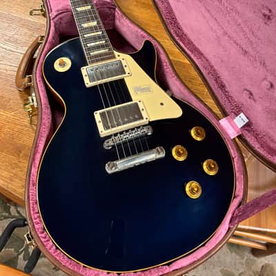 2019 Gibson Custom Shop '57 Les Paul Standard Reissue Candy Blue R7 image 1