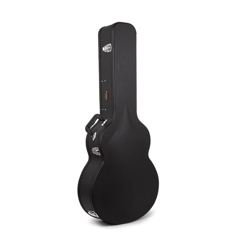 Deluxe Arch Top Wood Case Jumbo Acoustic Guitars image 1