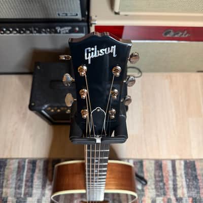Gibson Custom Shop J-45 Koa Carpathian Spruce Acoustic-Electric Guitar 2025 Honeyburst image 4