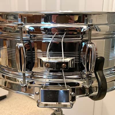 Rogers 7-Line DynaSonic 5x14 snare drum w/NEW B&B lugs SN1789 image 4