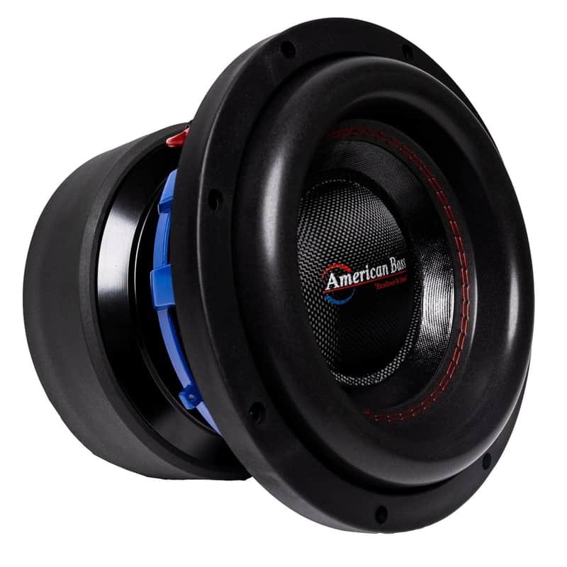 American Bass 10" High-Velocity Series Subwoofer, 4400W Max Power, 2200W RMS, 3" Voice Coil, Dual 2-Ohm, Carbon Fiber Enhanced Cone – HD-VEL-10D2 image 1