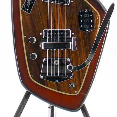 Used AS/IS Domino Californian Sunburst Electric Guitar image 2