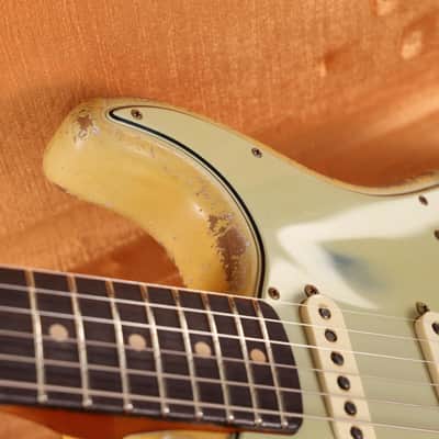 Fender Custom Shop 1960 Stratocaster Ultimate Relic Masterbuilt Dale Wilson Sonic Blue image 7
