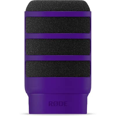 RODE WS14 Deluxe Pop-Filter for PodMic/PodMic USB, Purple image 1