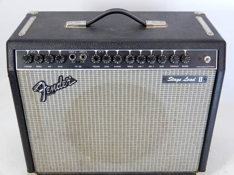 Fender Stage Lead II 2-Channel 100-Watt 1x12" Solid State Guitar Combo 1986 - 1987 image 3