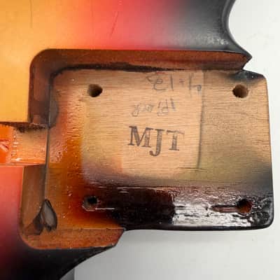 MJT Telecaster Body 1-Piece Alder Relic Nitro Light mjt6651 image 9