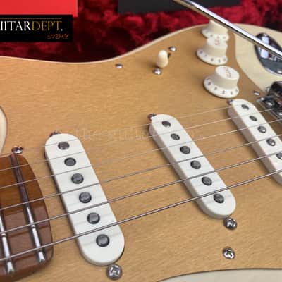 ♚ PRISTINE !♚ 2023 FENDER Custom Shop CUSTOM Stratocaster ♚ HONEY BLONDE ♚ AAA ROASTED ♚ 10/56 Neck♚ image 12