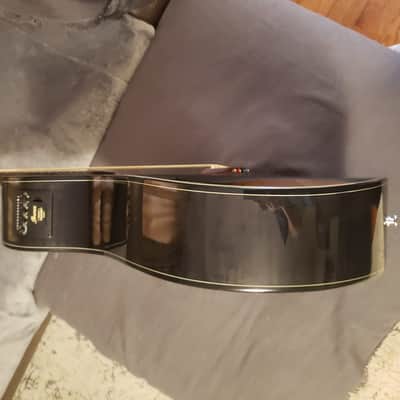 IBANEZ AEWC400-TKS | Full Flame Maple top sides and back | Concert Cutaway | OM [slimline depth] image 12