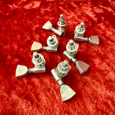 Gibson Grover tulip Rotomatic guitar tuners 1970’s - Nickel original vintage USA Les paul sg es335 es175 l6s image 2