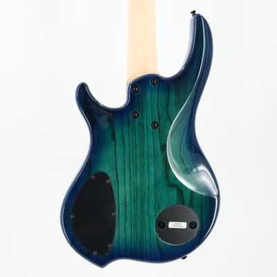 Dingwall Combustion 3X 5-String Multi-Scale Bass - 3-Pickup Quilt Top Whalepoolburst w/Maple Fretboard image 5