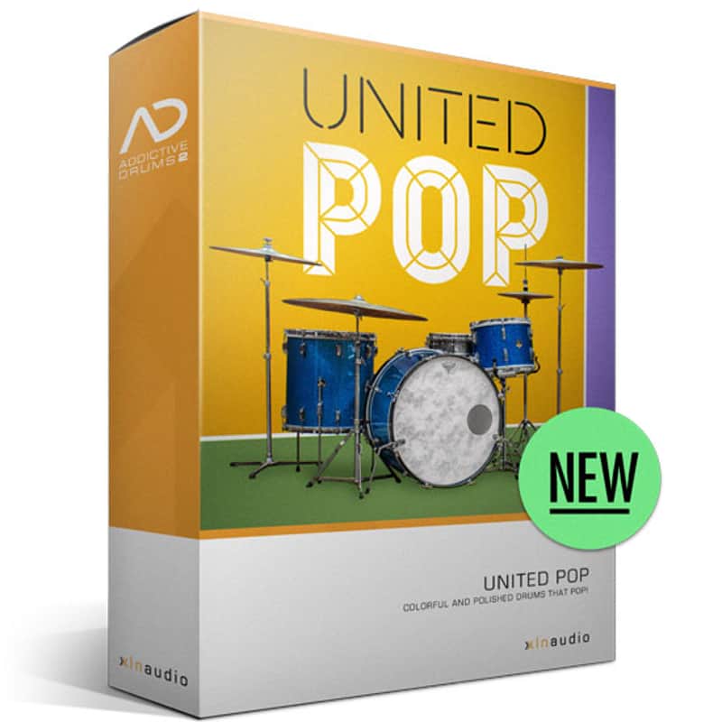 XLN Audio United Pop ADPACK for AD2 image 1