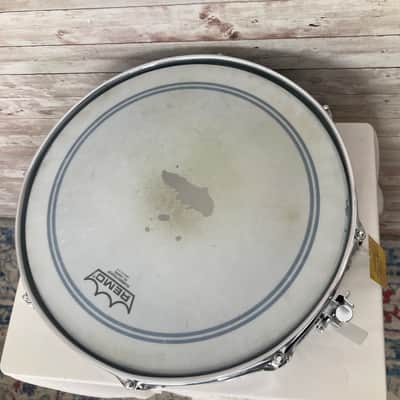 Used Ludwig LM404 Acrolite 5x14" 8-Lug Aluminum Snare Drum with Black/White Badge image 4