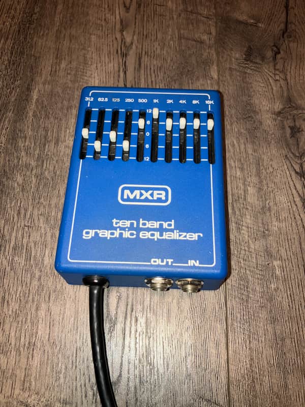 Refurbished MXR MX-108 Ten Band Graphic Equalizer 1976 - 1984 - Blue image 1