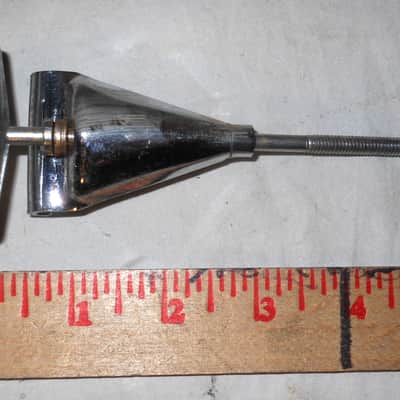10 Vintage 1959 Slingerland Torpedo Style Bass Drum T-rods & claws image 2
