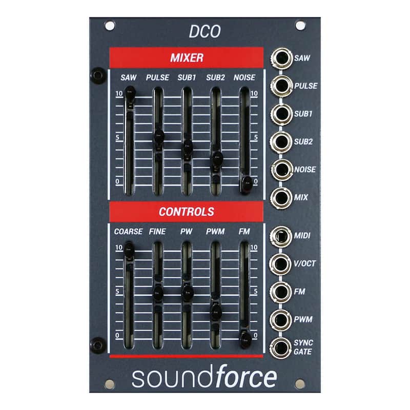 SoundForce DCO Eurorack Oscillator Module MkII - Grey image 1
