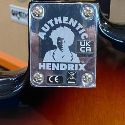 Fender Jimi Hendrix Artist Series Signature Stratocaster  3-Color Sunburst #MX22278285 7lbs, 10.5oz image 8