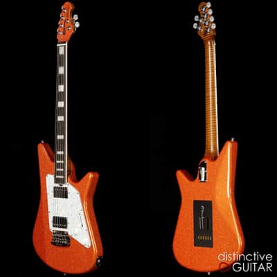 Ernie Ball Music Man Albert Lee HH Orange Crush Sparkle BFR #38/75 image 6