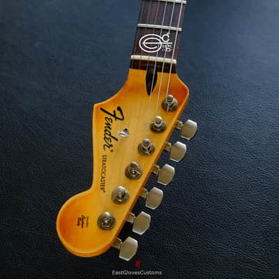 Fender Stratocaster FSR Paisley HSS Black/Gold Leaf Heavy Aged Relic (RARE) image 14