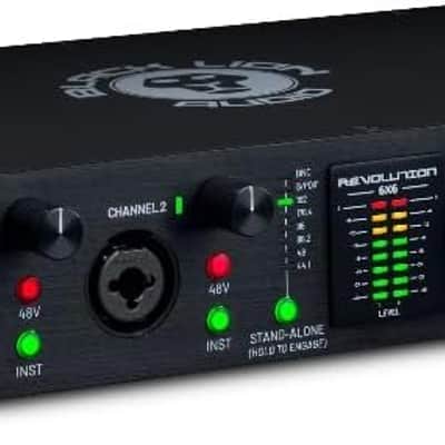 Mint Black Lion Audio Revolution 6x6 USB C Audio Interface imagen 3