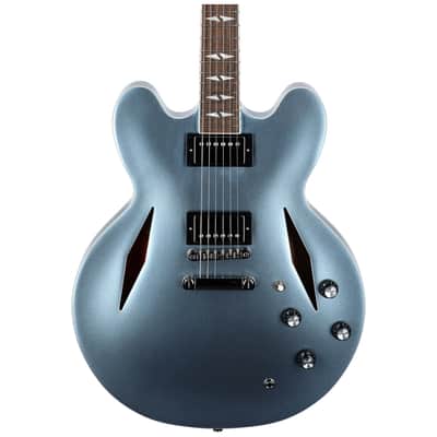 Epiphone Dave Grohl DG-335 Electric Guitar, Pelham Blue image 3