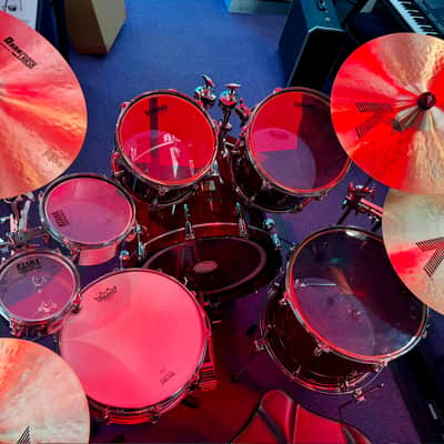 Yamaha Yamaha Birch Custom Absolute Drum Kit Wine Red - Wine Red imagen 6