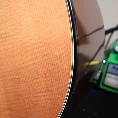 1980's Takamine & Co F-340S Solid Back Acoustic Guitar Japan MIJ image 24