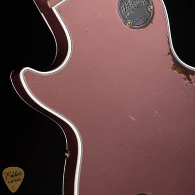2024 - Gibson Custom Shop PSL Murphy Lab Les Paul Custom Heavy Aged Heather Mist Poly 10.6 #CS400163 image 12