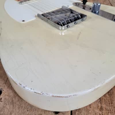Danocaster Single Cut V Neck 2013 - White Blonde image 21