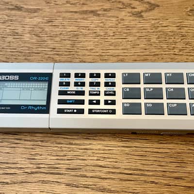 Boss DR-202E - 1986 Classic 12bit Drum Machine - MINT